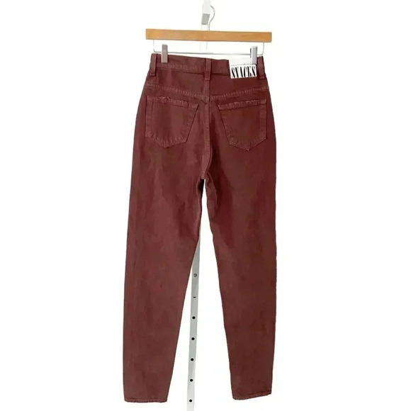 NWT Mother Snacks High Waist Twizzy Skimp French Roast size 25 - Picture 4 of 12